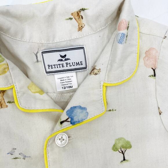 Petite Plume One piece Pajamas - Picture 2 of 3